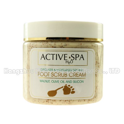 Natural, Anti-fungal and Exfoliating Foot Scrub Cream for Dry Feet